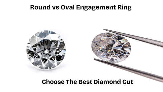 Round vs Oval Engagement Ring 