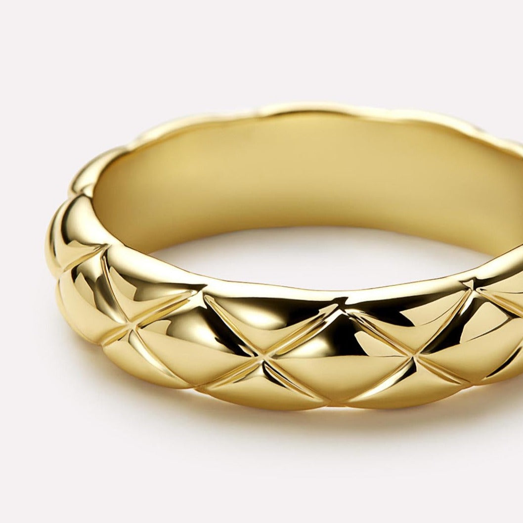 14K Solid Gold Band