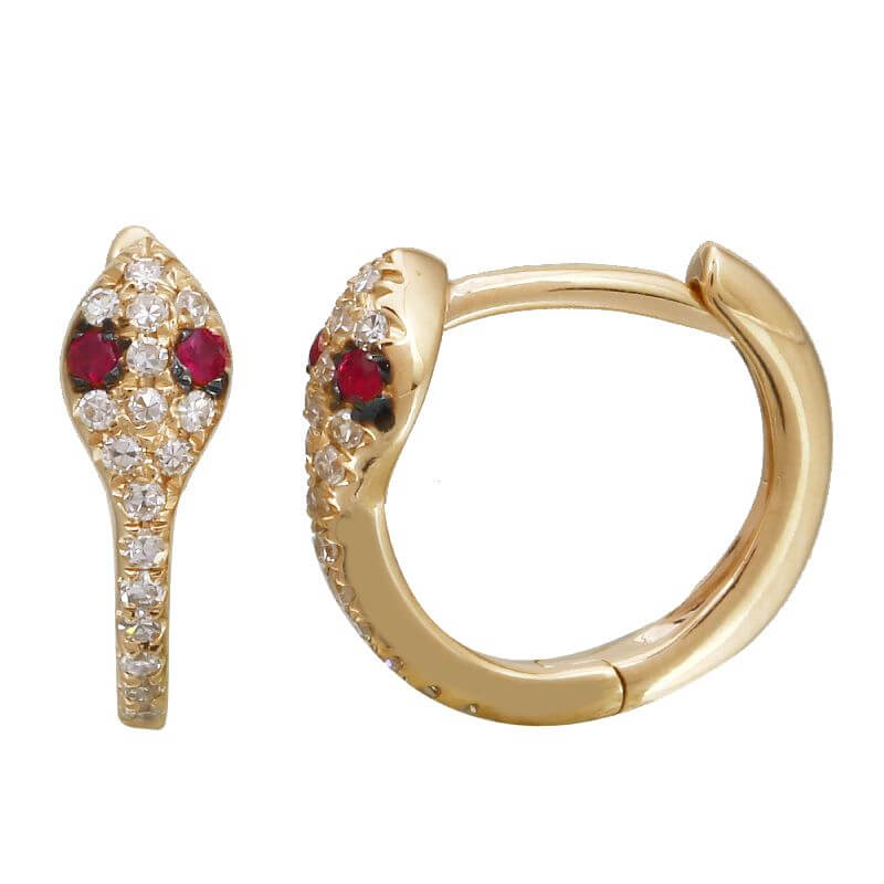 18ct Gold Earring