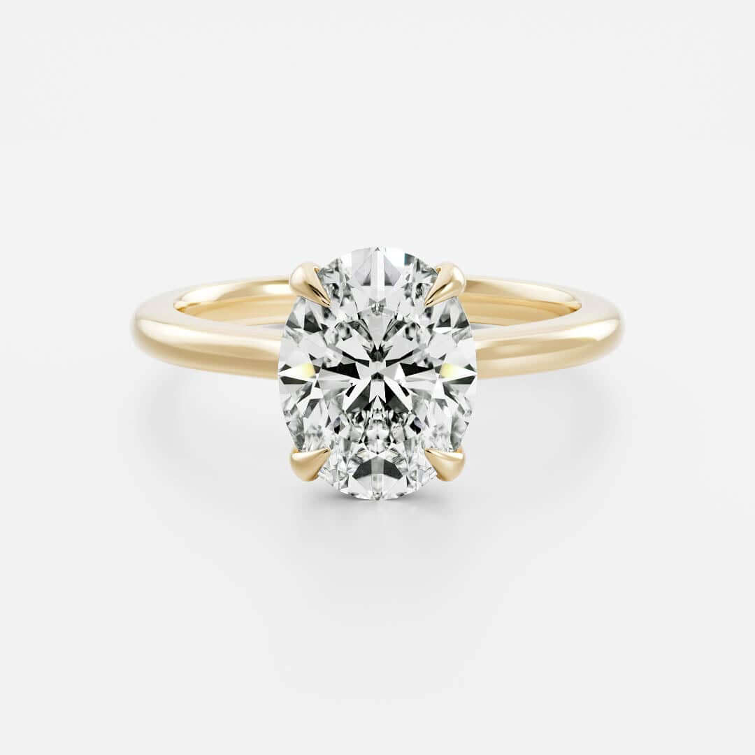 18k Gold Engagement Ring