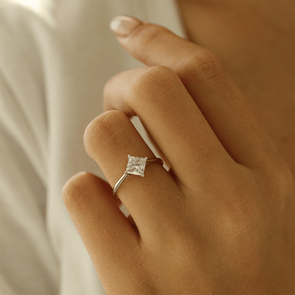 Princess Cut Diamond Engagement Ring