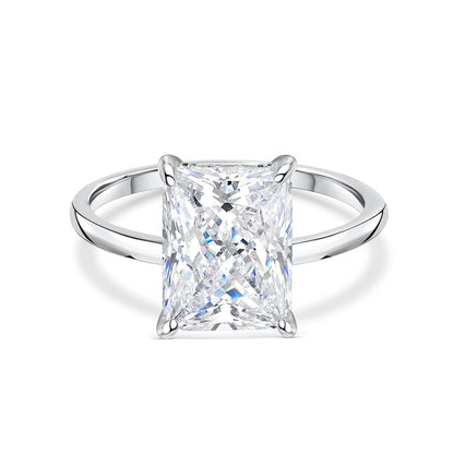 Radiant Cut Lab Grown Diamond Ring