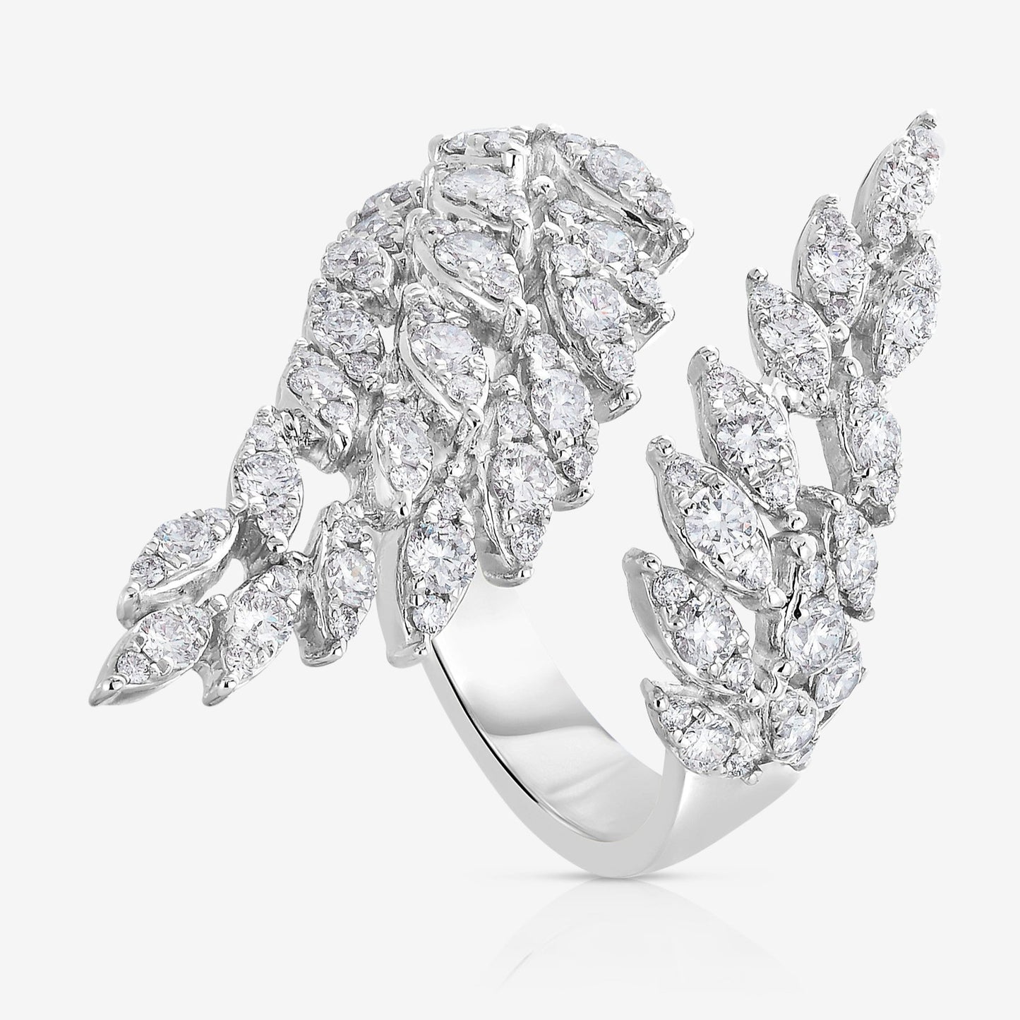 Round Cut Diamond Vintage Wedding Ring