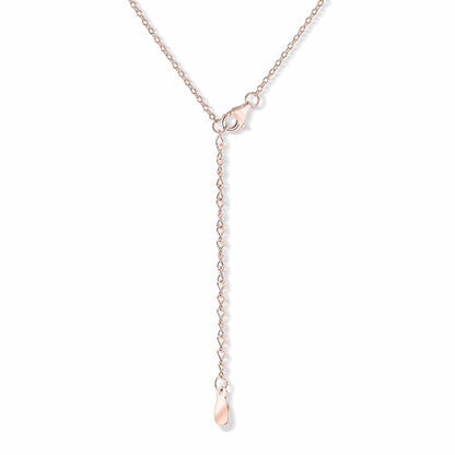 14k Rose Gold VS1 Diamond Pendant Necklace