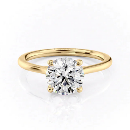 Round Diamond Solitaire Engagement Ring