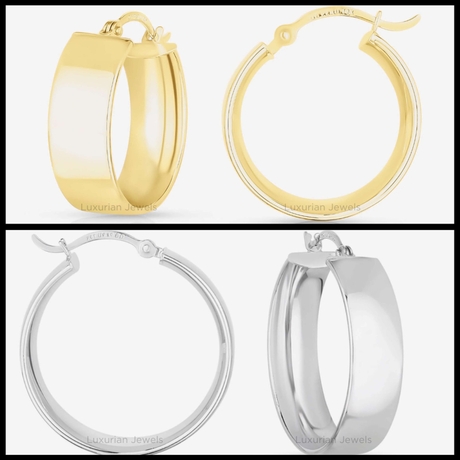 20 MM Round Shape Hoop Earring 