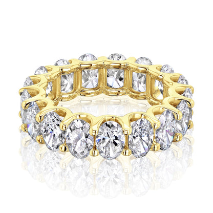 Oval Cut Diamond Eternity Ring Band