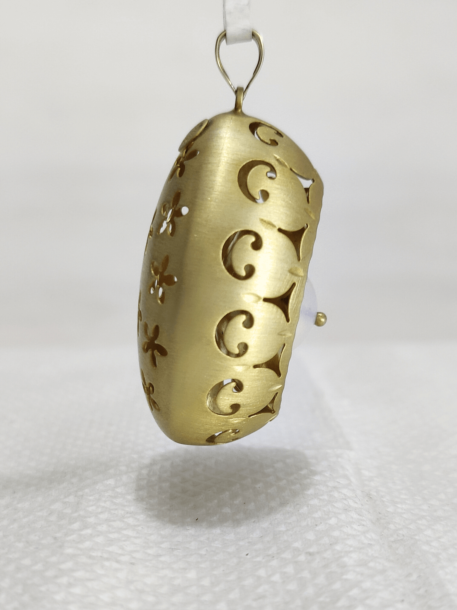 18K Gold Plated Moonstone Pendant