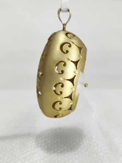 18K Gold Plated Moonstone Pendant