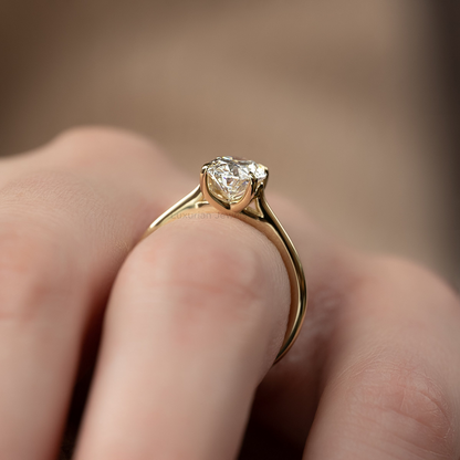 0.25- 2.00 Carat Oval Cut Solitaire Ring