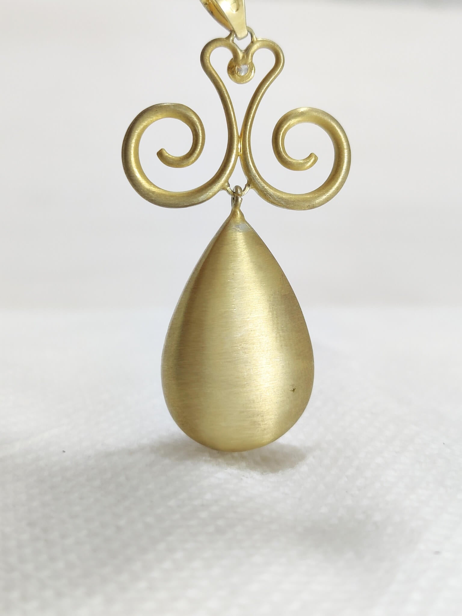 Long Pear Shape Statement Pendant Jewelry