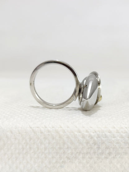Statement Modern Design 925 Sterling Silver Ring