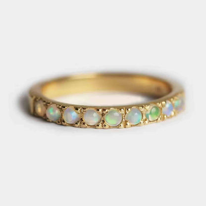 Australian Opal Eternity Band, Promise Gift