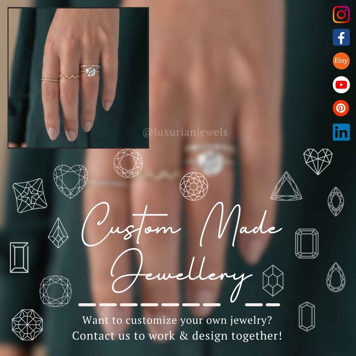 CUSTOM MADE JEWELLERY