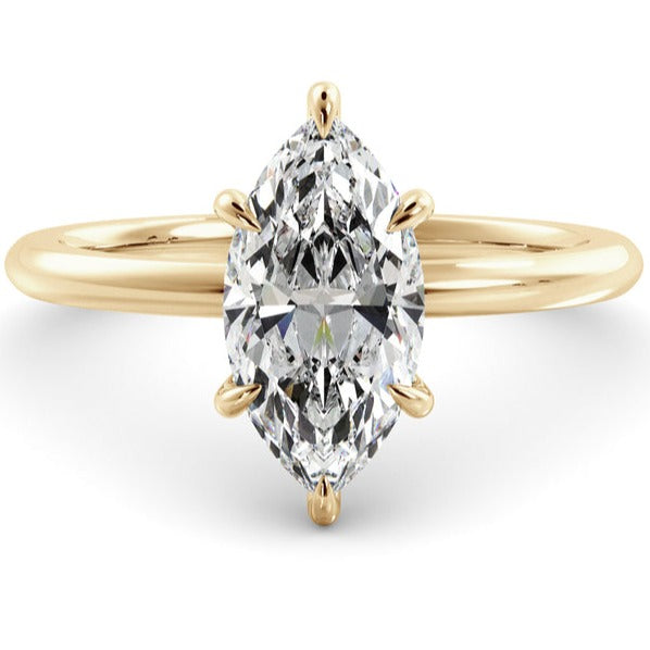 Collection Goods Marquise Cut Diamond Ring