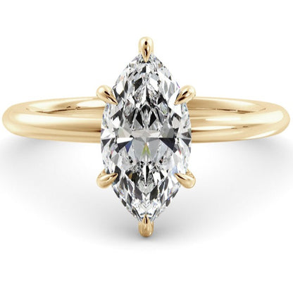 Collection Goods Marquise Cut Diamond Ring