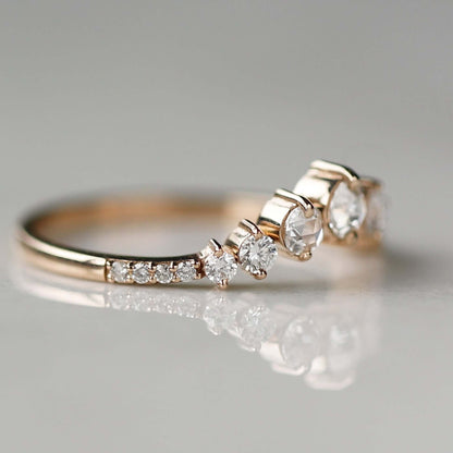 Contour Wedding Rings for Women