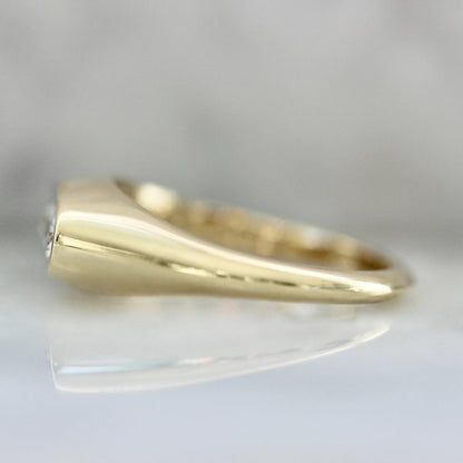 Dainty Diamond European Ring