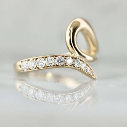 Dainty Diamond Statement Band