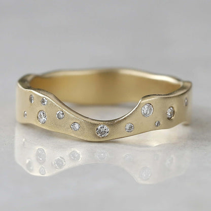 Deep Curved Stacking Ring