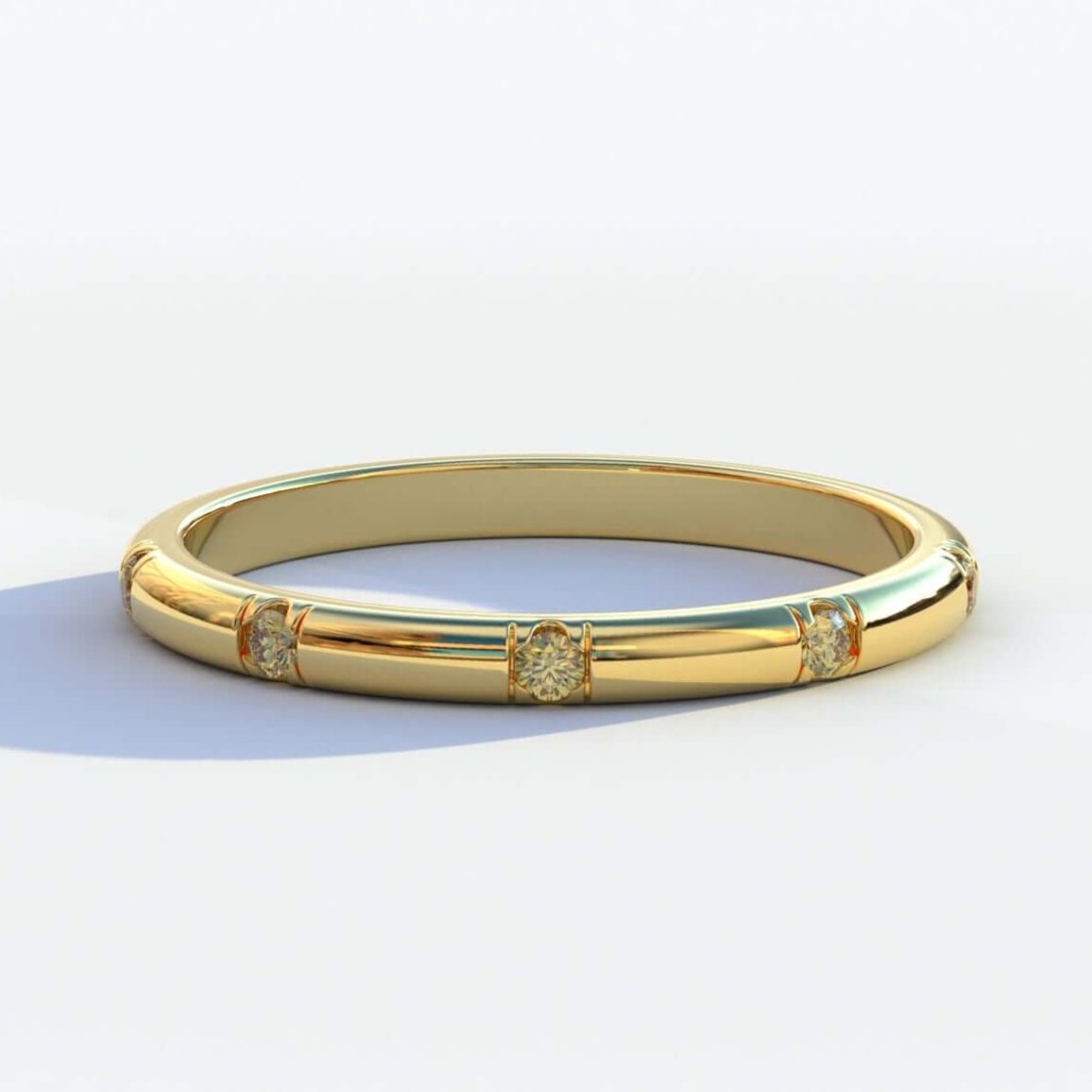 Delicate 14K Yellow Gold Ring