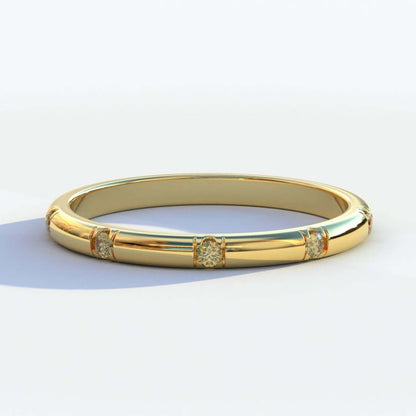 Delicate 14K Yellow Gold Ring