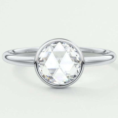 Diamond Engagement Ring In White Gold