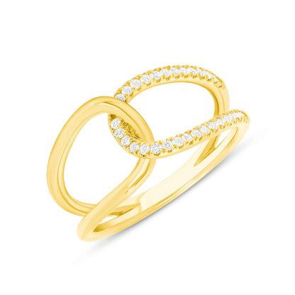 Diamond Infinity Ring