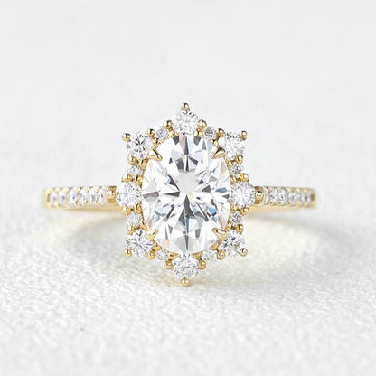 Diamond Promise Ring, Art Deco Engagement Ring