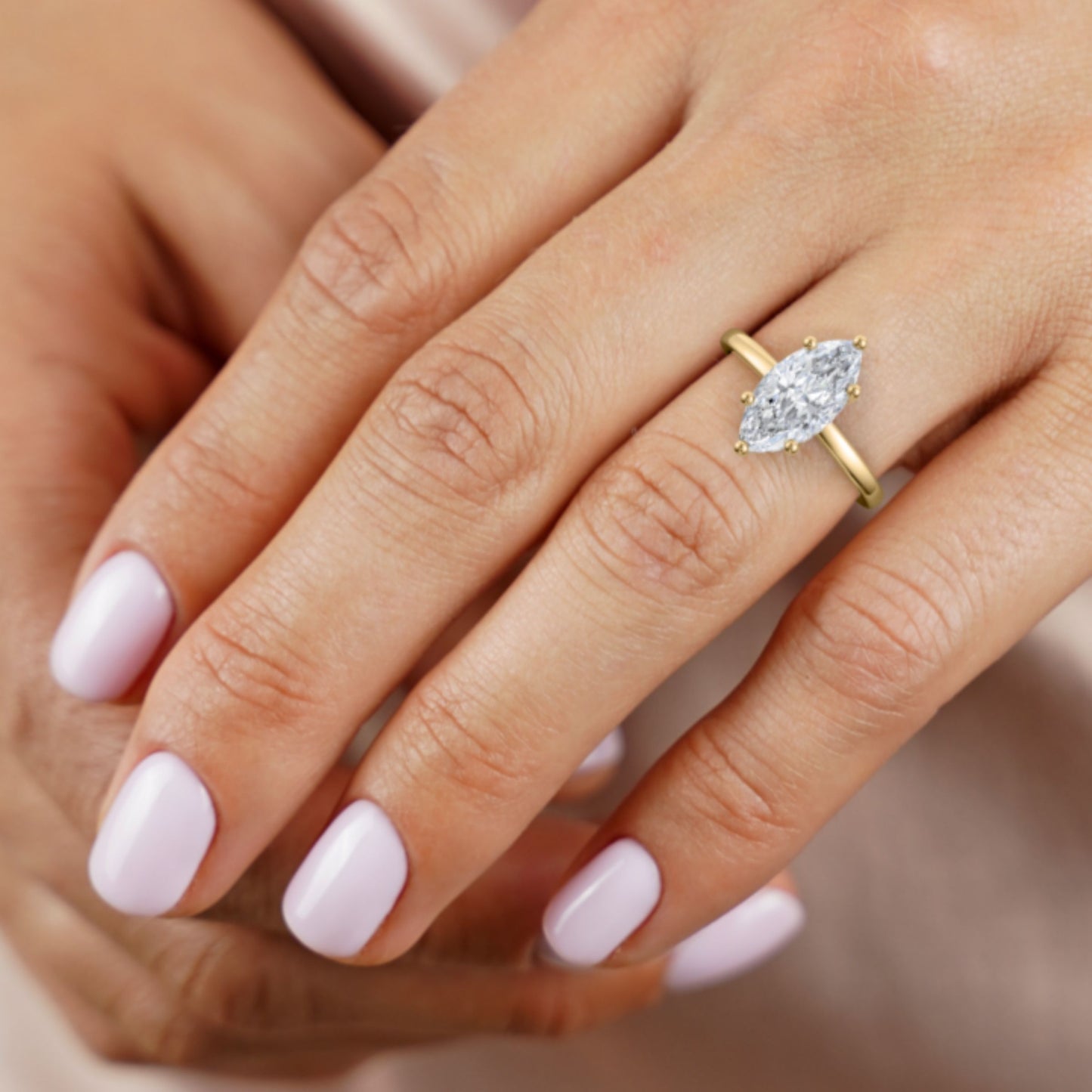 Diamond Solitaire Engagement Ring 