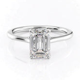 Emerald Cut Lab Grown Diamond Ring