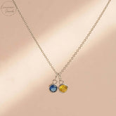 Family Birthstone Necklace