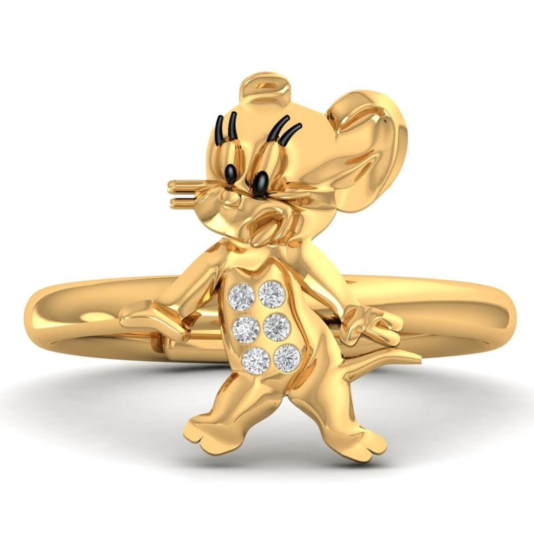 Fancy Jerry Kids Diamond Ring