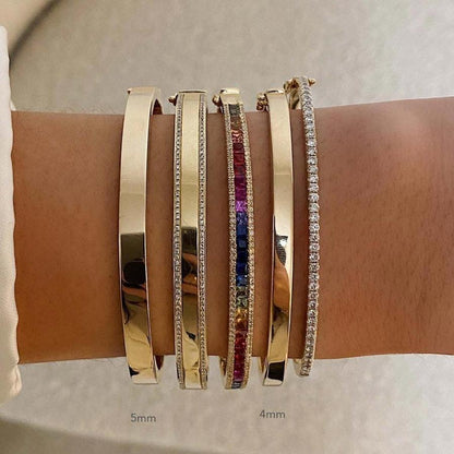 Gold Bangle Set