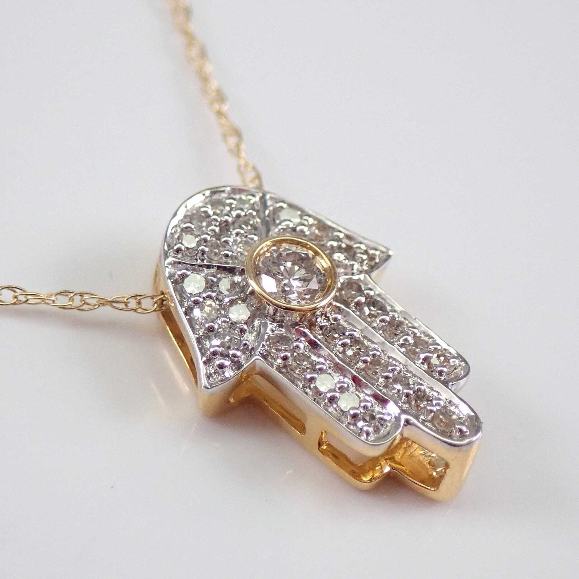 Handmade Jewellery
Mini Hamsa Pendant Necklace