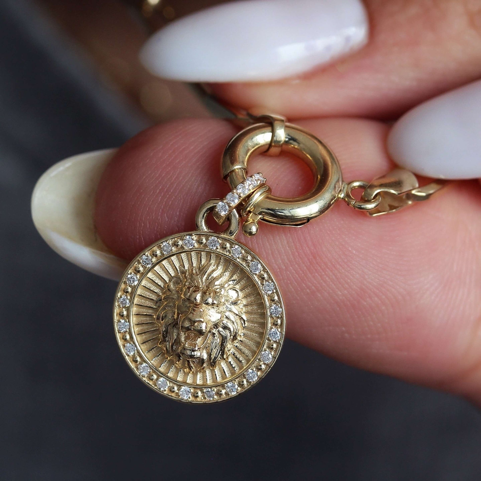 Handmade Jewelry, 10k Solid Gold Pendant 