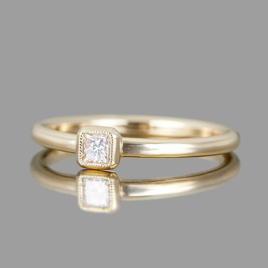 Handmade Moissanite Ring