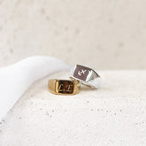 Initial Letters Signet Ring