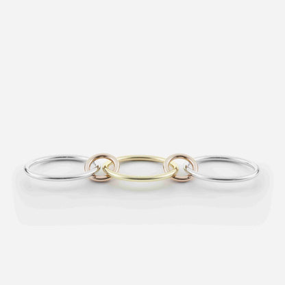 Interlocking Silver Ring