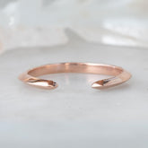 Knife Edge Wedding Band