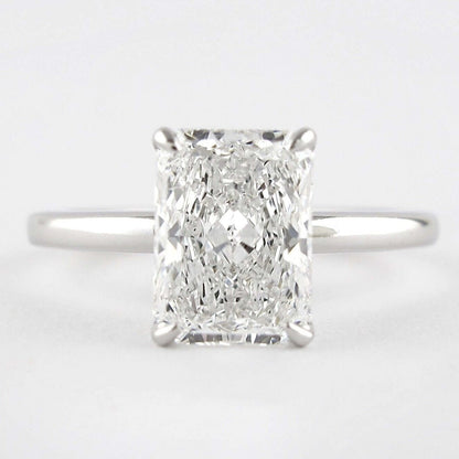 Lab Grown Classic Solitaire Anniversary Ring 