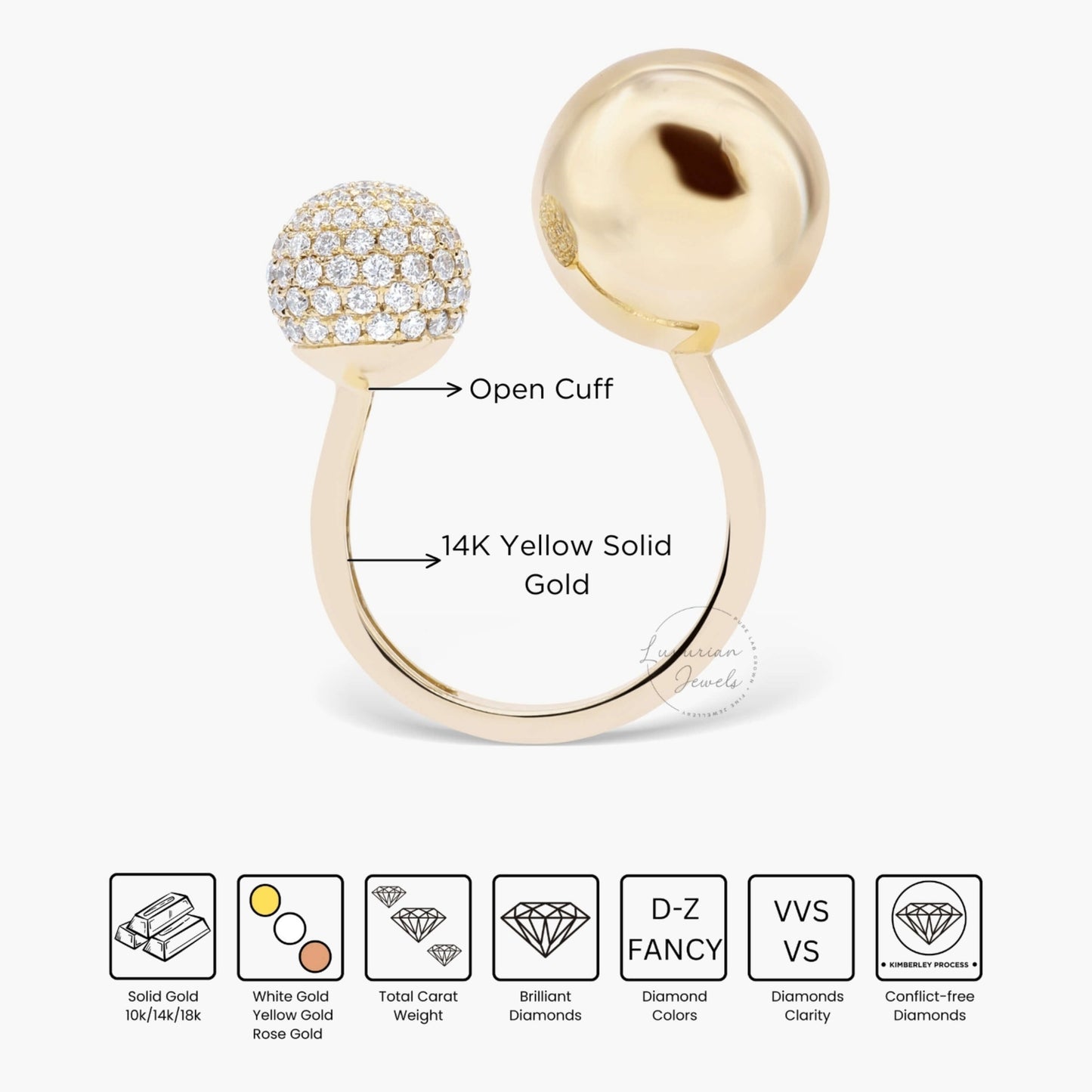 Large Gold Ring For Women