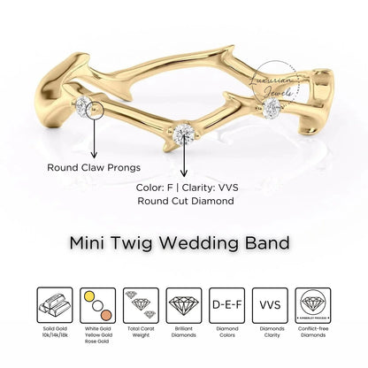 Mini Twig Promise Anniversary ring