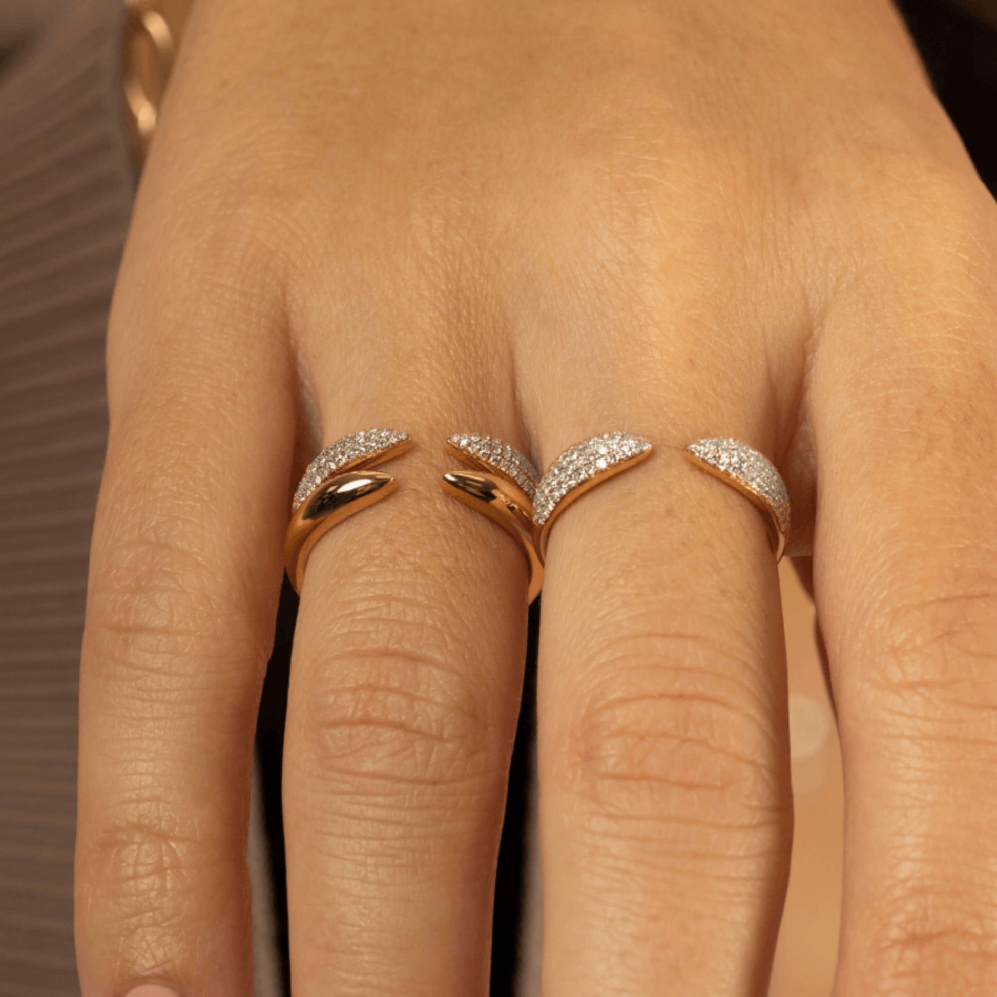 Minimal Nesting Stacking Spacer Rings