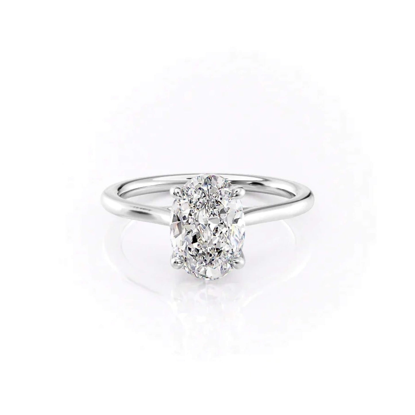 Moissanite Engagement Rings- Solitaire Moissanite Ring