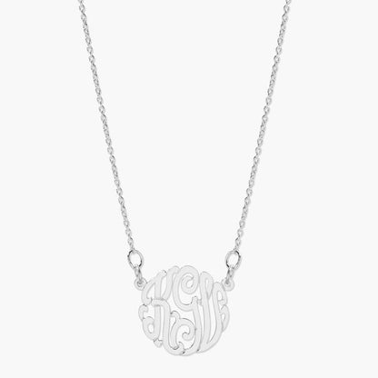 Monogram Necklace - Dainty Monogram Necklace