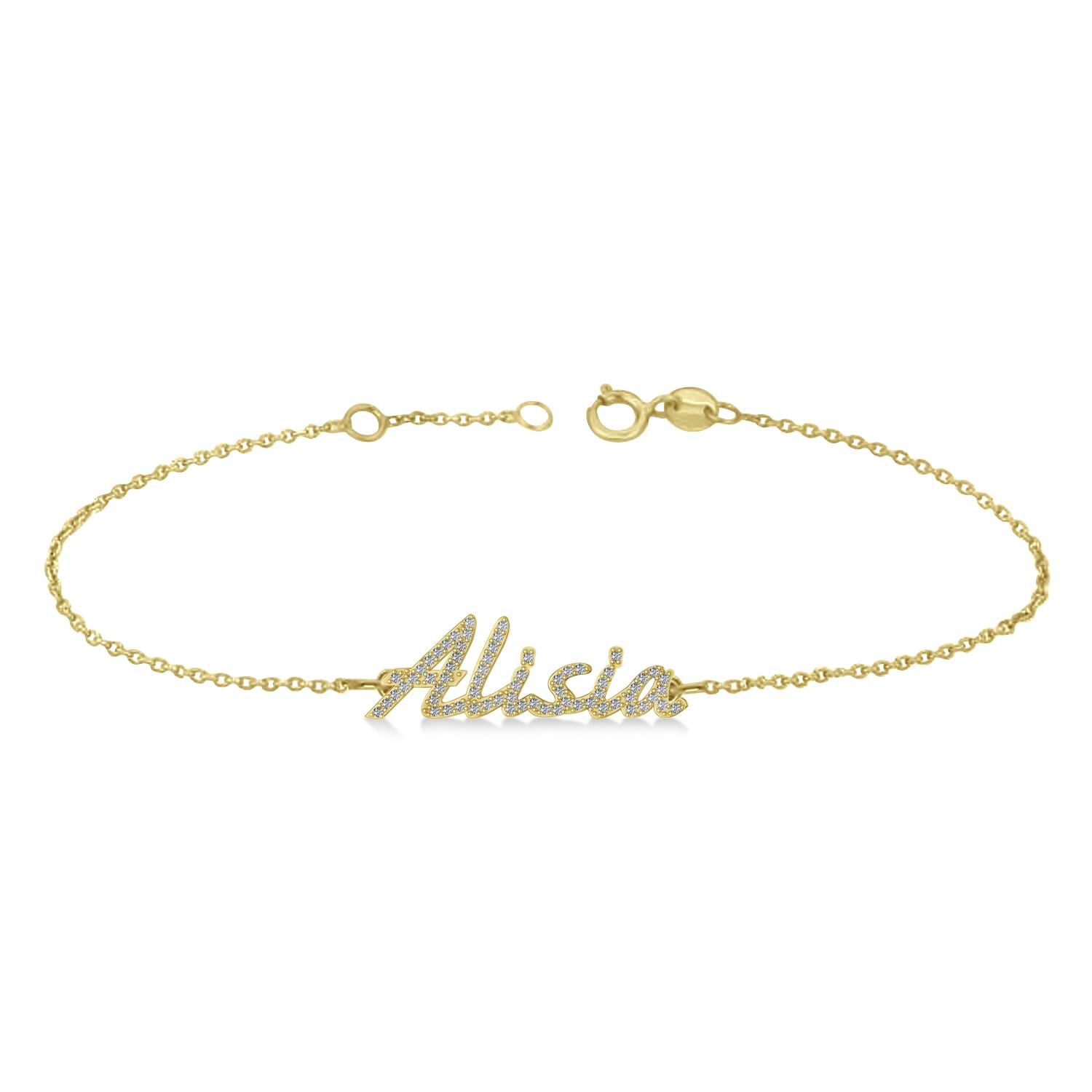 Name Bracelet  Anklet, Personalized Jewelry Gift