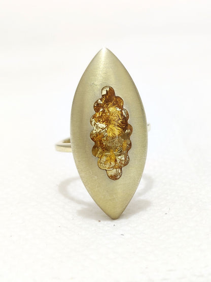 Natural Gold Ring For Women