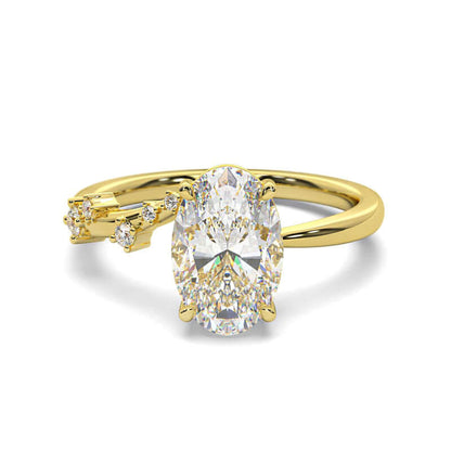 Oval Cut Diamond Engagement Ring