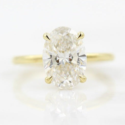 Oval Cut Solitaire Ring